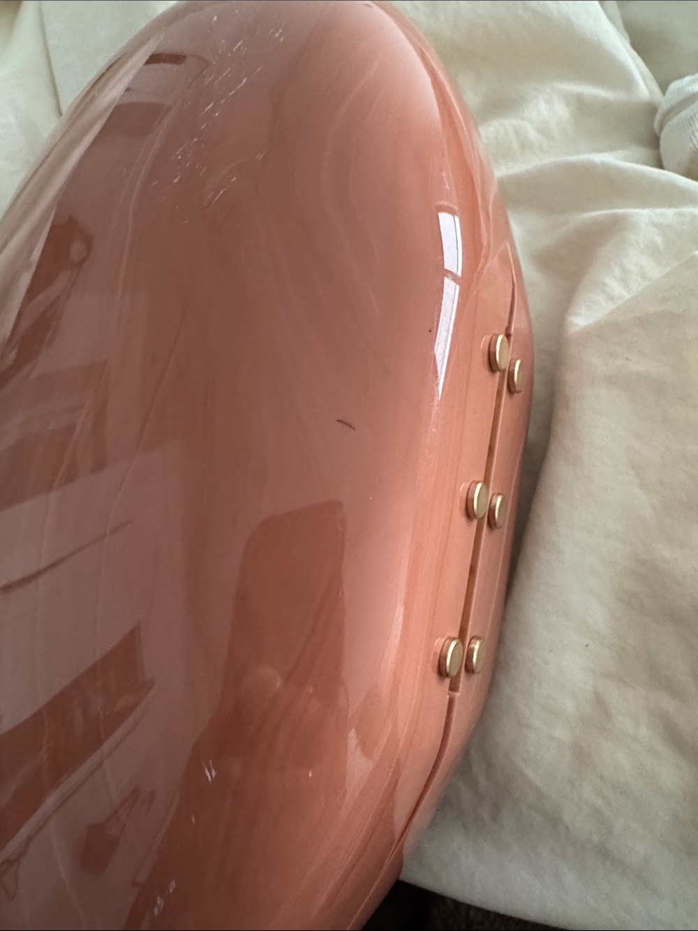 Cult Gaia Eviana Clutch Corallo. (SEE FLAWS) - Picture 6 of 9